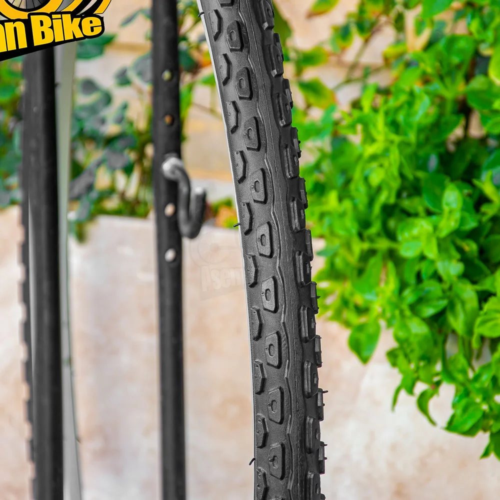 لاستیک دوچرخه سایکل استرون ترکس سایز 700x40c مشکی Strone Trax Bicycle Tire 700x40c (42-622) 28x1.60 GS 502 03 Made in India