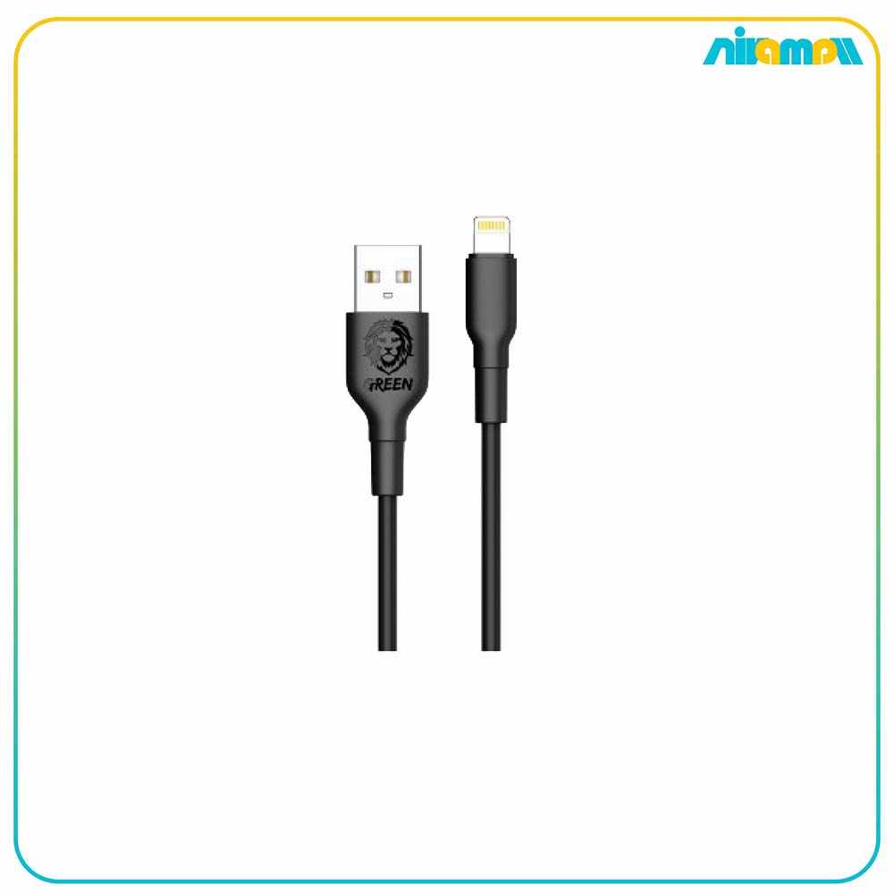 کابل گرین لاین مدل PVC Lightning به طول 3 متر