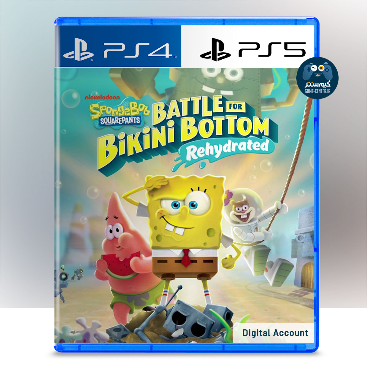 اکانت قانونی SpongeBob SquarePants Battle for Bikini Bottom - Rehydrated