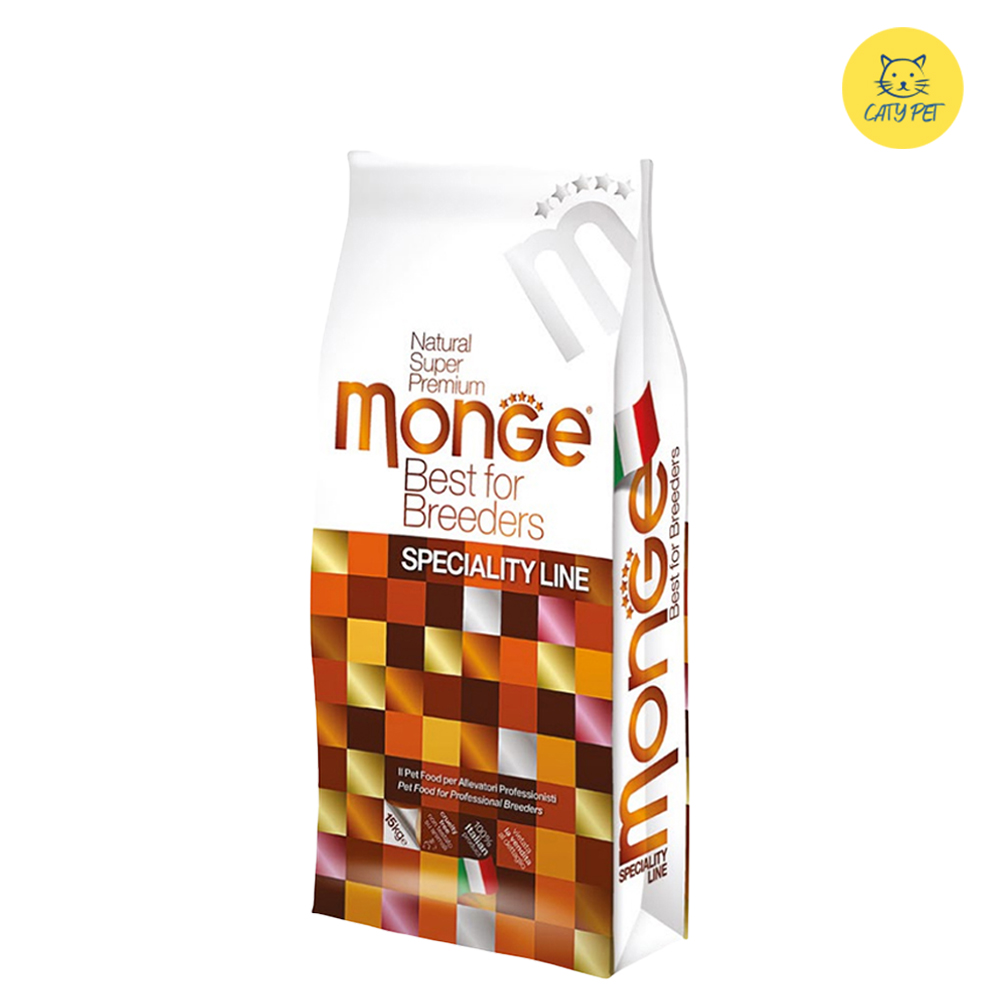 غذای خشک توله سگ مونژه Monge Best for Breeders Puppy And Junior گوشت گاو و برنج وزن 1 کیلوگرم (فله ای)