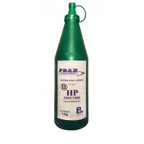 تونر شارژ 1kg پرکس 1005/1006 اچ پی و کانن Prax 1005/1006 Refill Toner 1kg