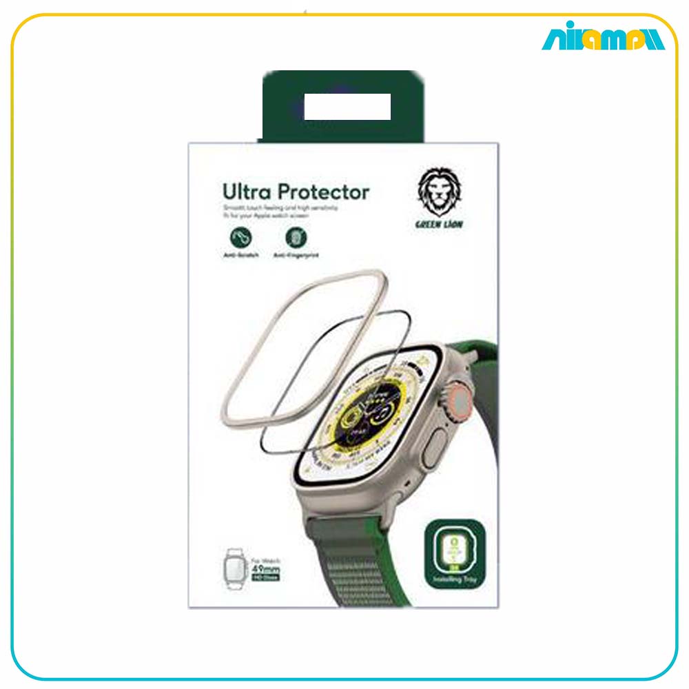 محافظ صفحه نمایش گرین لاین مدل Ultra Protector HD مناسب برای اپل واچ 49 میلی متری
