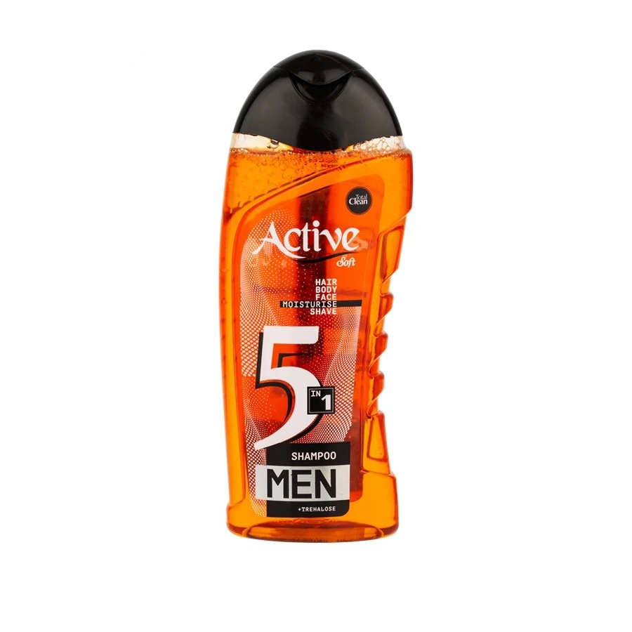 شامپو آقایان 5 در 1 اکتیو حجم 400 ml