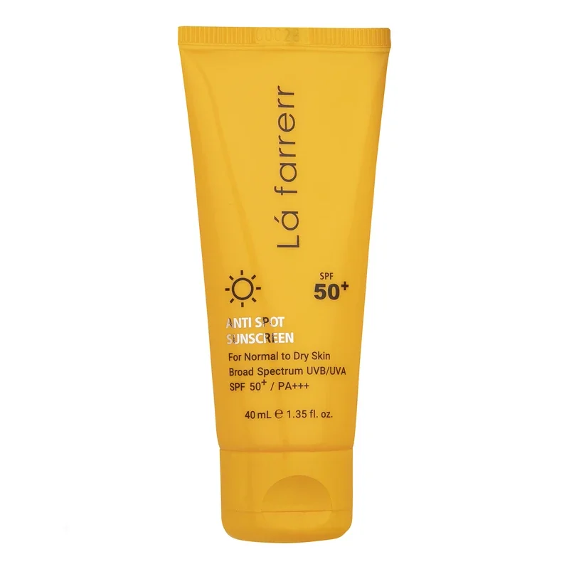 کرم ضدآفتاب و ضدلک بی رنگ لافارر مدل SPF50 مناسب پوست خشک و معمولی