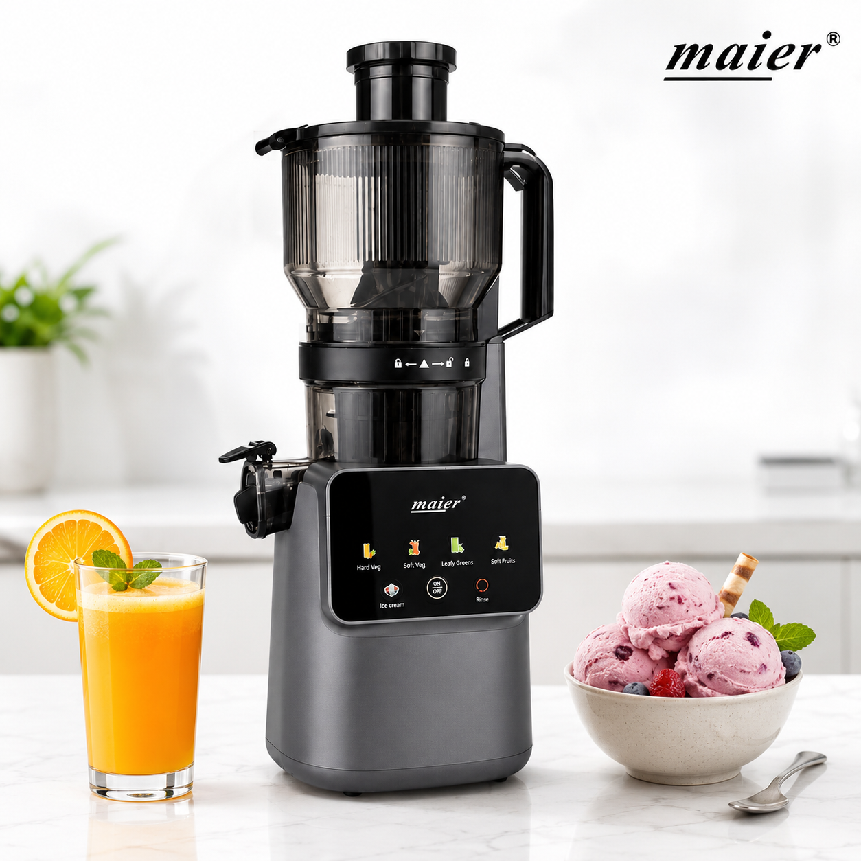 عصاره گیر و بستنی ساز مایر مدل MR-776