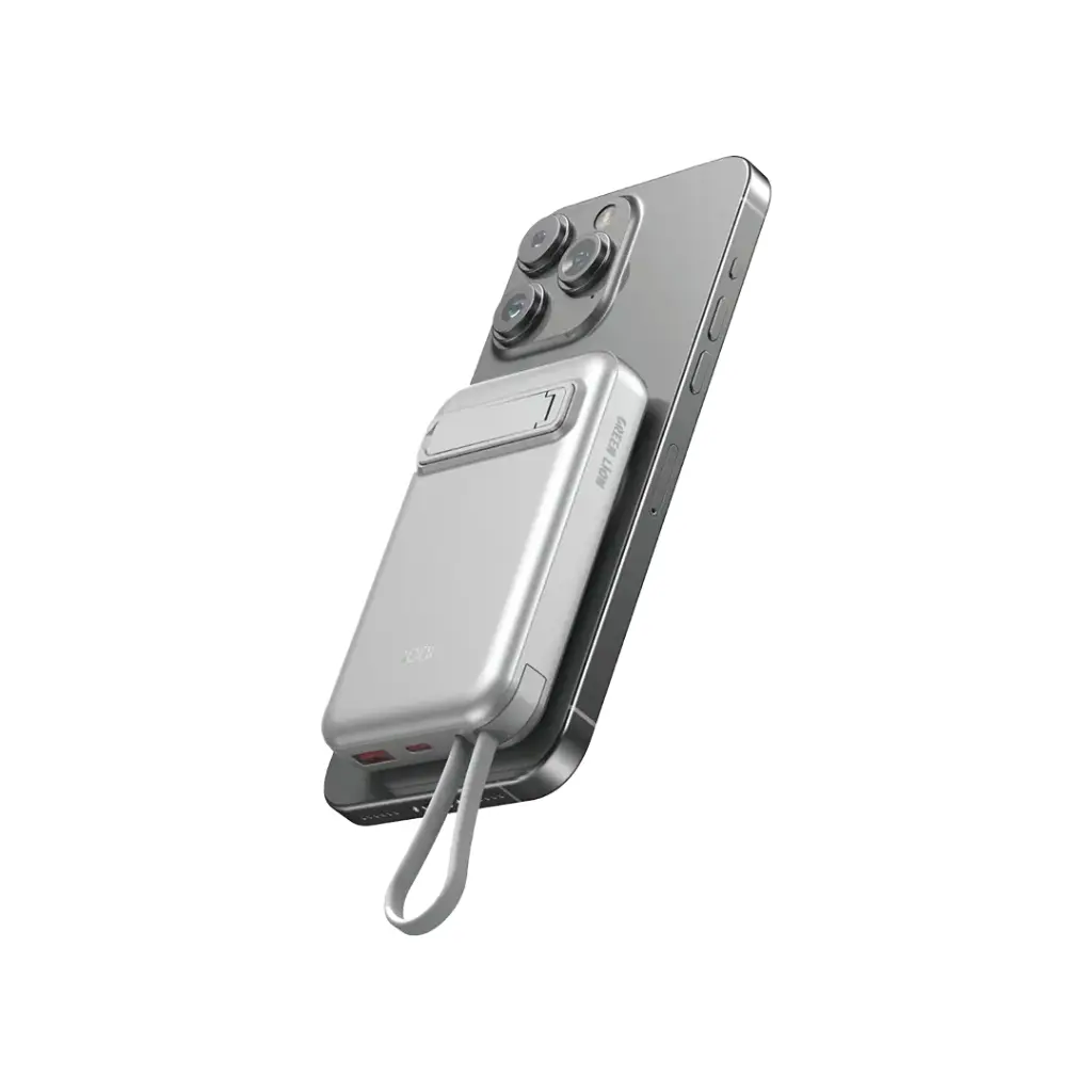 پاوربانک بیسیم گرین مدل DXB MagSafe ظرفیت ۱۰ هزار