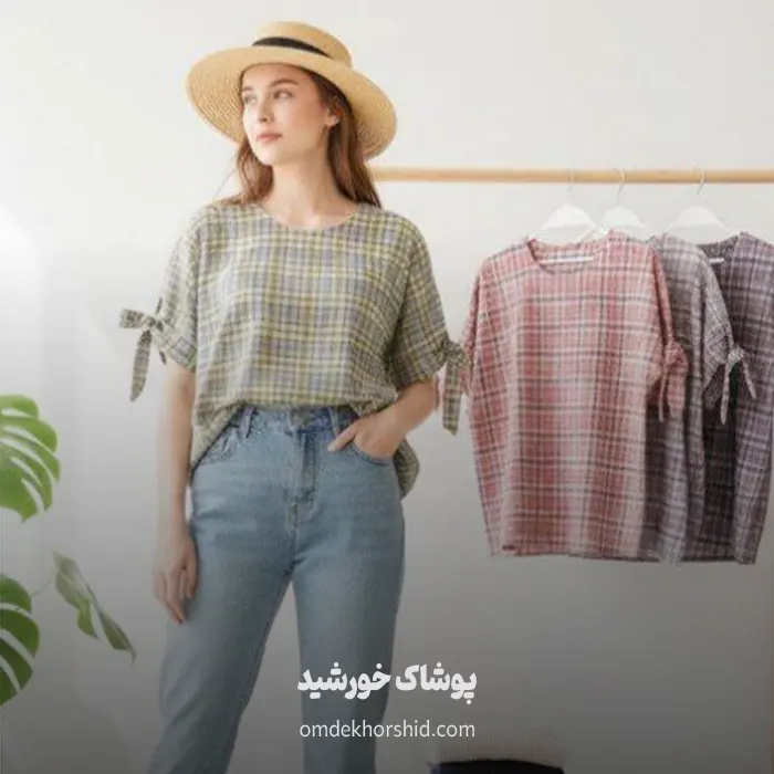 شومیز آستین گره