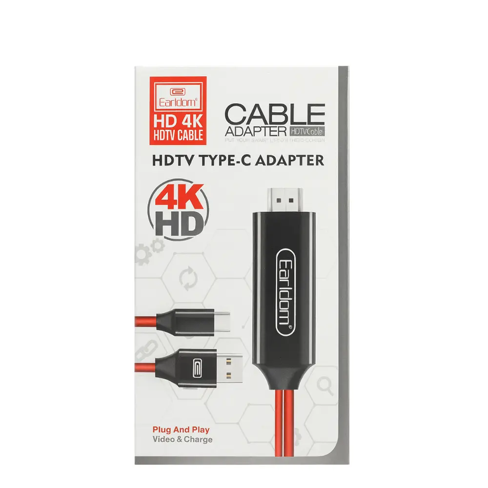 کابل تبدیل Type-C به HDMI ارلدام