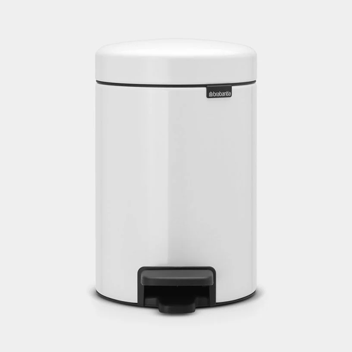 سطل زباله 3 لیتر سفید برابانتیا | Brabantia NEWICON PEDAL BIN