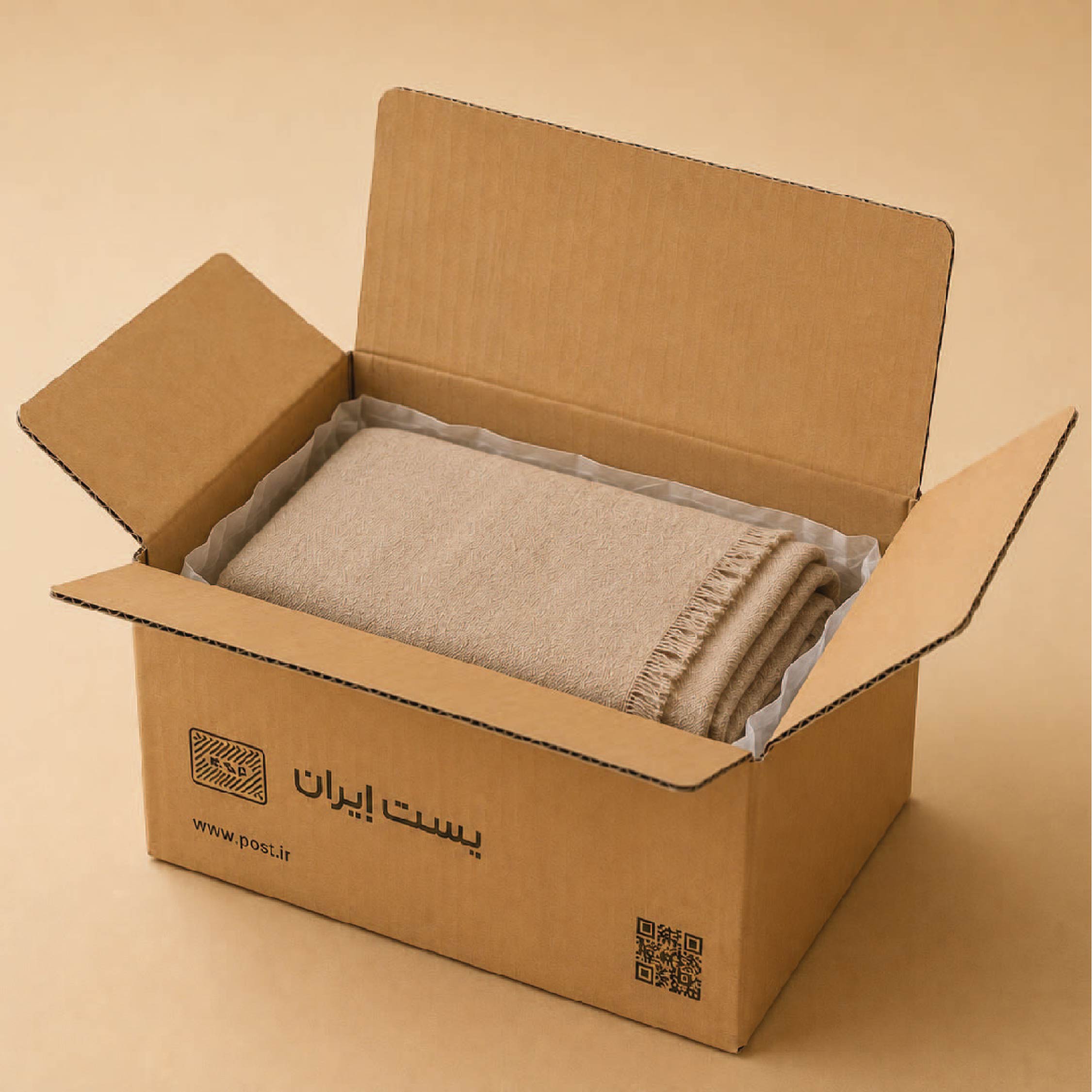کارتن پستی چاپدار سایز 4 بسته 25 عددی 20*20*30 سانتی متر (کپی)
