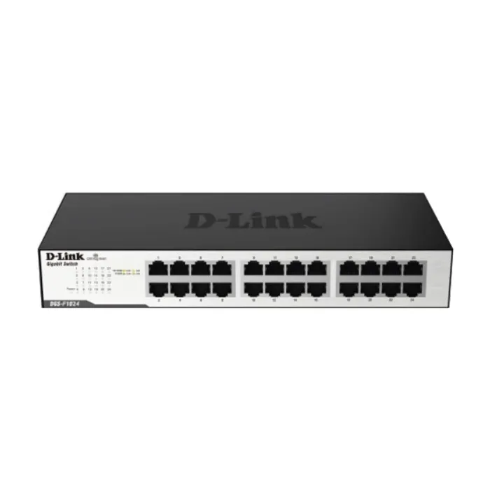 سوئیچ 24‌ پورت گیگابیتی و رکمونت دی لینک مدل DGS-F1024