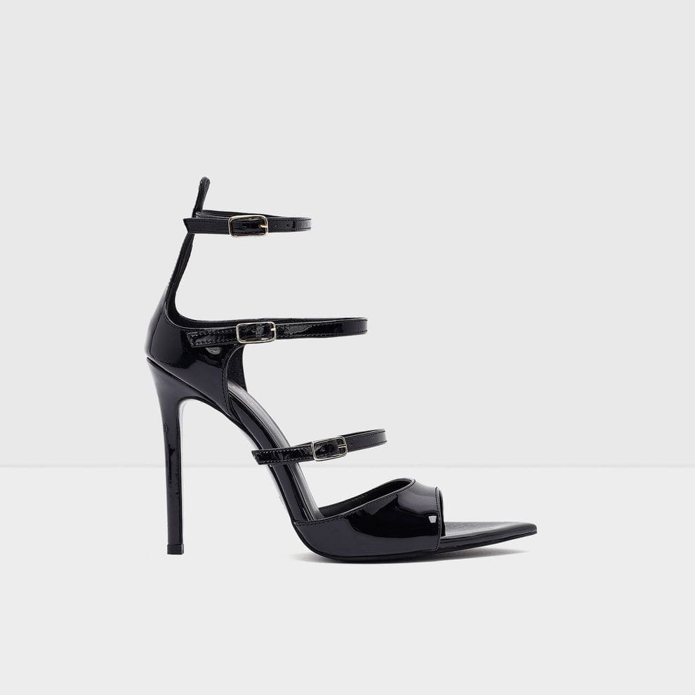 صندل زنانه پاشنه دار مشکی آلدو LAMARCA-TR – ALDO