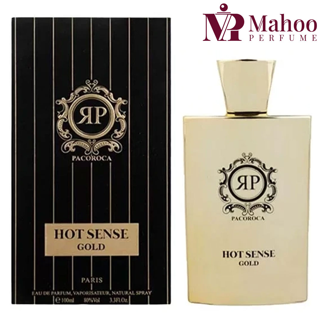 عطر و ادکلن پاکوروکا هات سنس گلد اصل | Pacoroca Hot Sense Gold EDP For Men