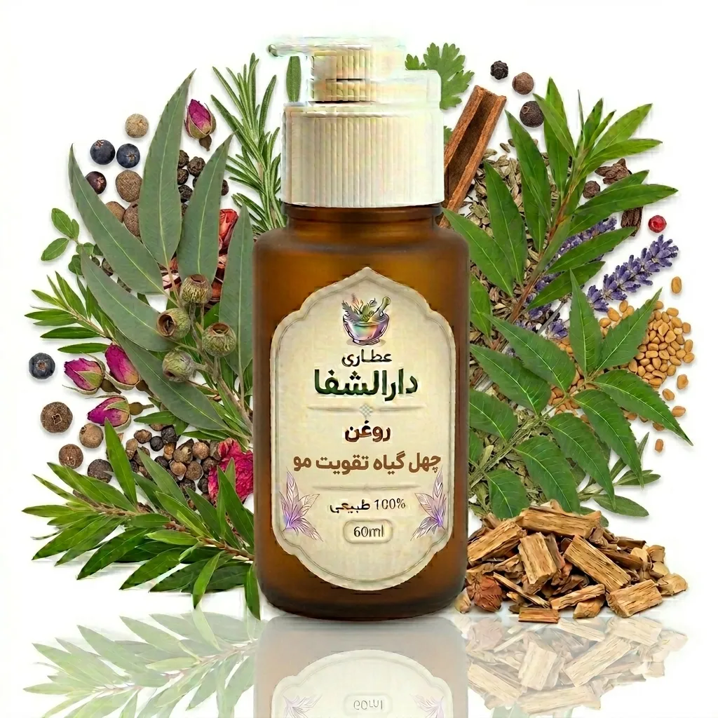 روغن چهل گیاه تقویت مو