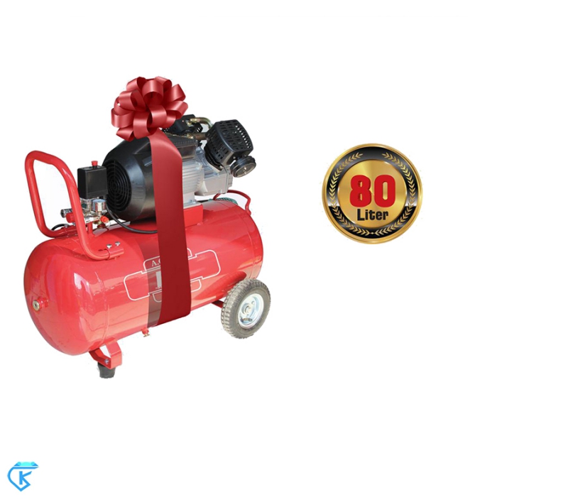 کمپرسور باد 80 لیتری الیت با 20 ماه گارانتی