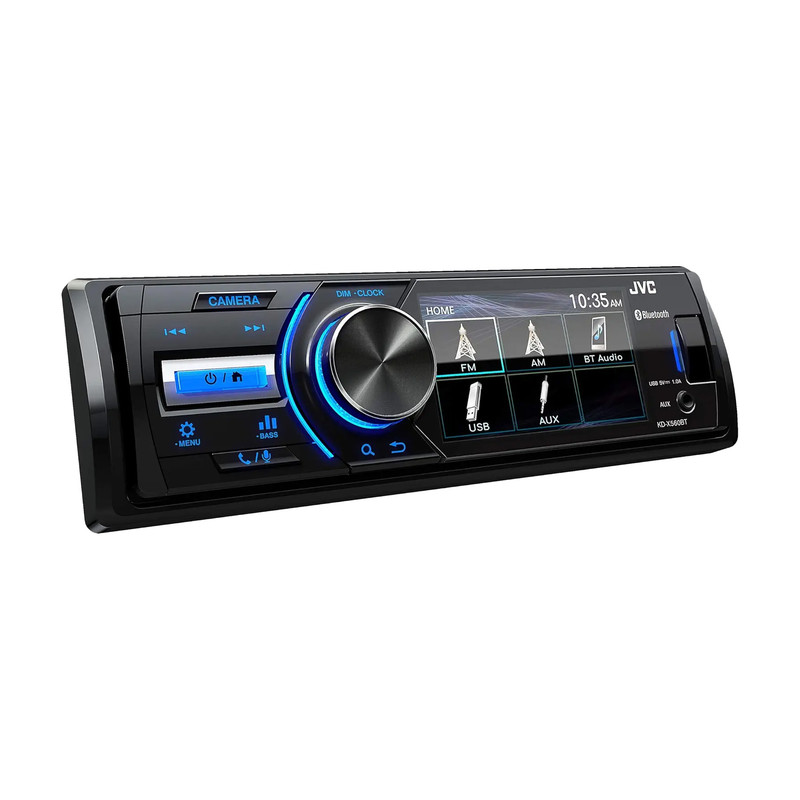 پخش کننده خودرو جی وی سی مدل KD-X560BT