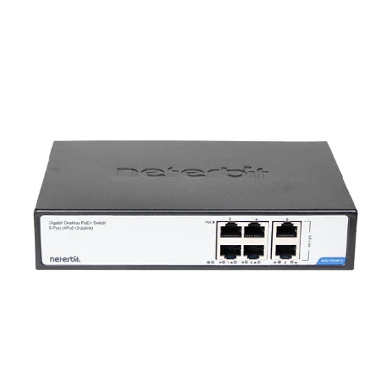 سوییچ 6 پورت نتربیت مدل NGS-F1006P-C