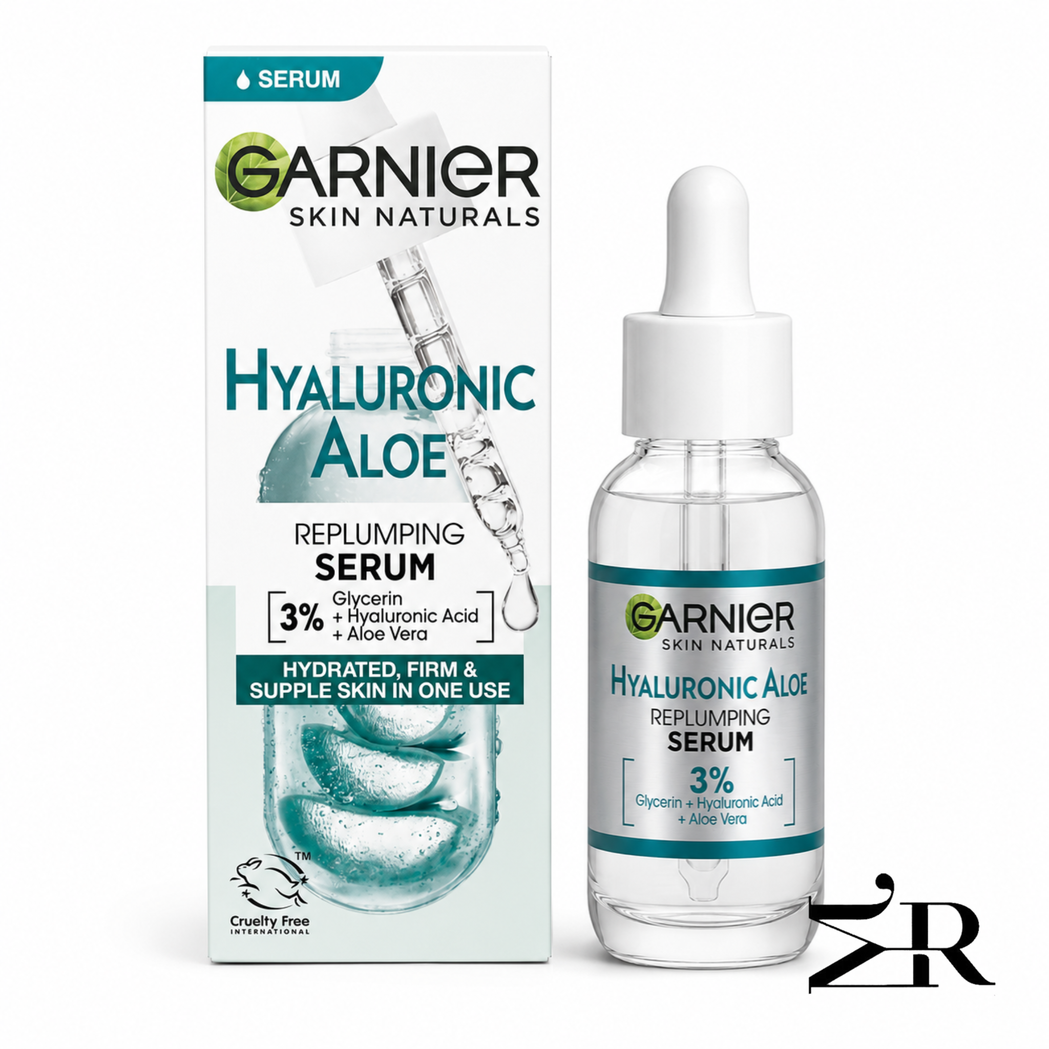 سرم آبرسان گارنیر |Hyaluronic Aloe Replumping Serum 3% |حجم 30 میل