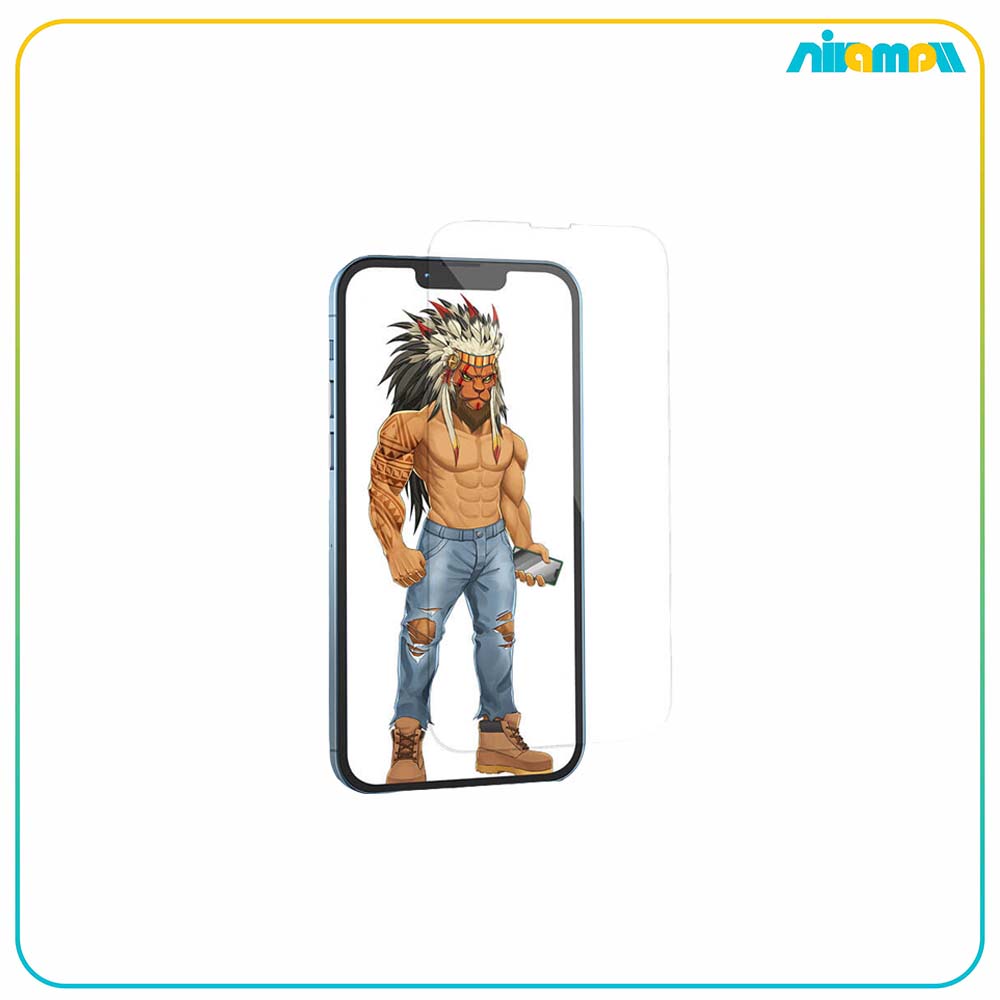 گلس گرین لاین مدل Clear Plus مناسب برای گوشی موبایل Iphone 13/13 pro
