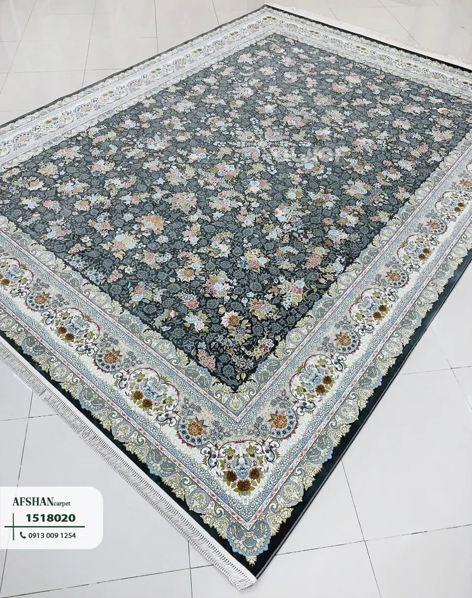 فرش 1500 شانه طرح بهار2 کد 1518020 بهار