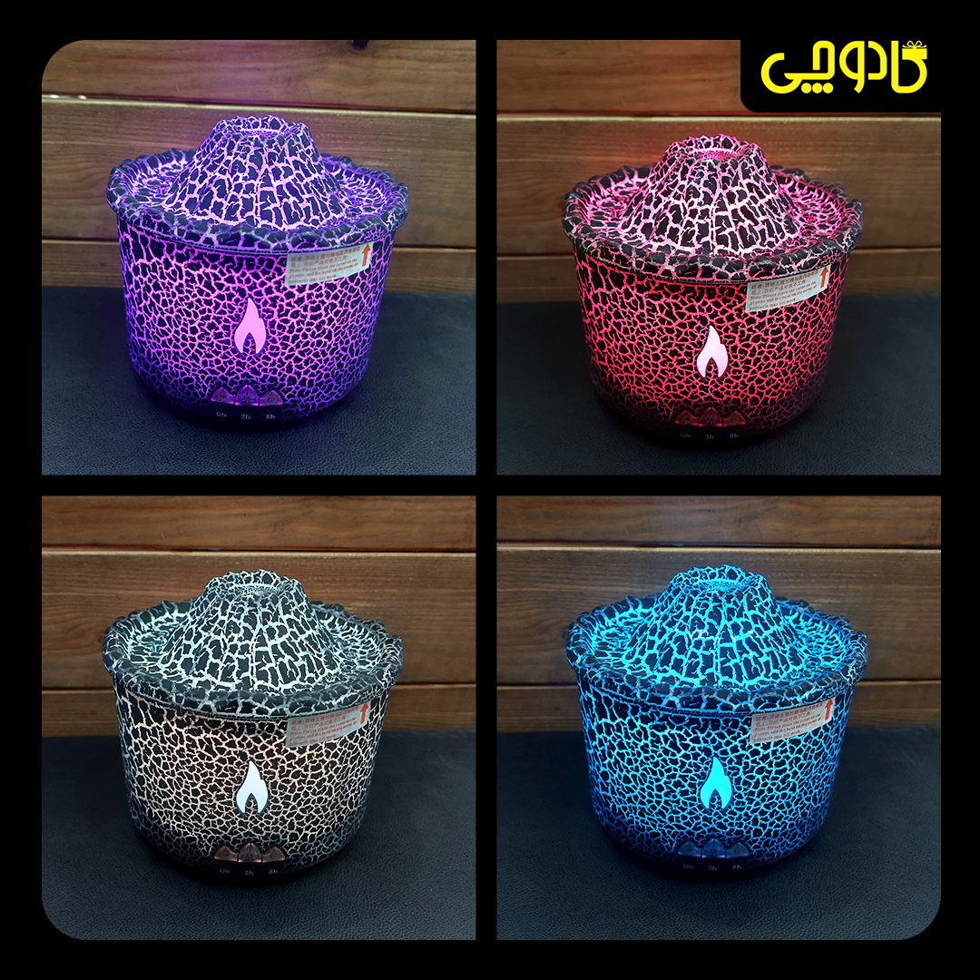 دستگاه بخور سرد طرح آتشفشان Aroma Diffuser
