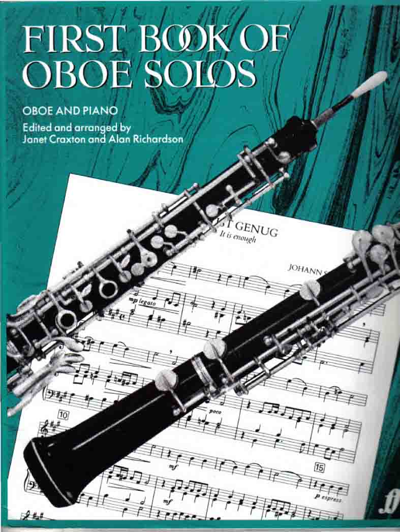 first book of oboe solos قطعاتی برای اُبوآ و پیانو