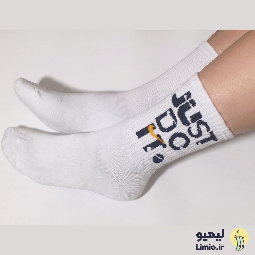 جوراب ساق دار نایکی نخ پنبه مردانه Just Do It