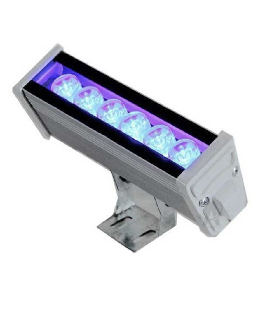 وال واشر LED صبا ترانس 6وات25سانتی‌متری مولتی کالر | نورپردازی نما IP65