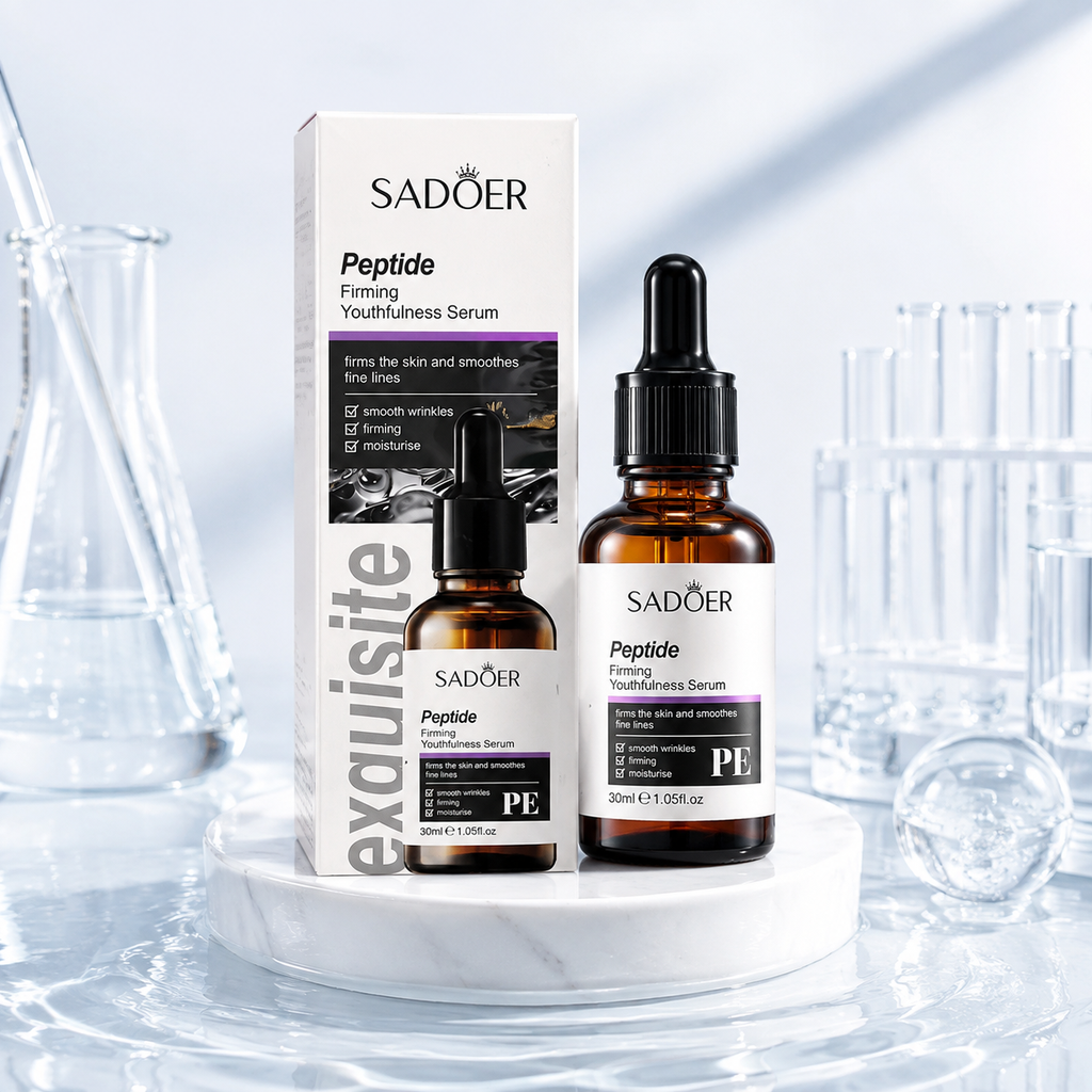 سرم پپتید ضد چروک و سفت کننده پوست سادور (SADOER Peptide Firming Youthfulness Serum)