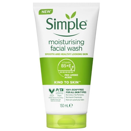 ژل شستشو سیمپل مدل MOISTURIZING SIMPLE