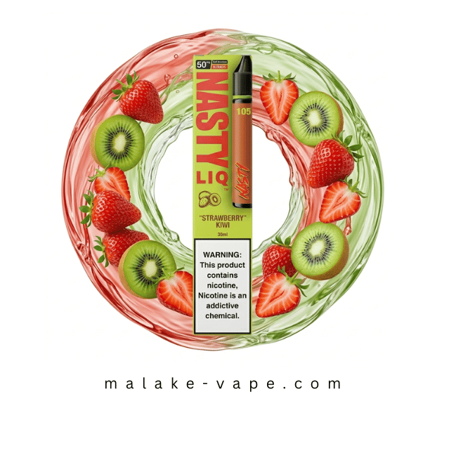 سالت کیوی توت فرنگی نستی – Nasty LIQ 105 Strawberry Kiwi