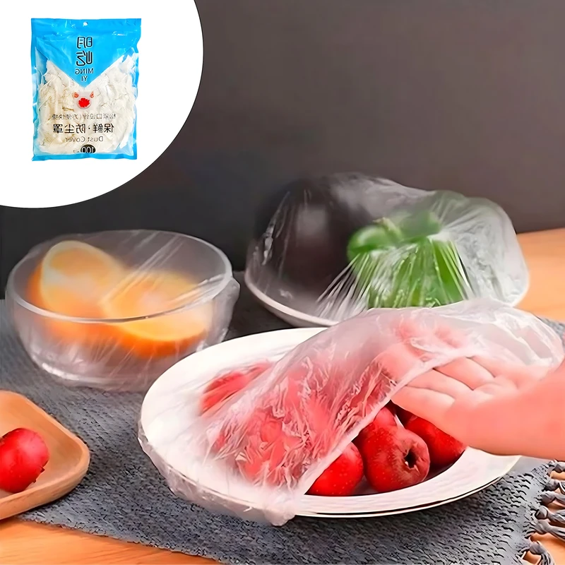 روکش غذا نایلونی کش دار 100 عددی