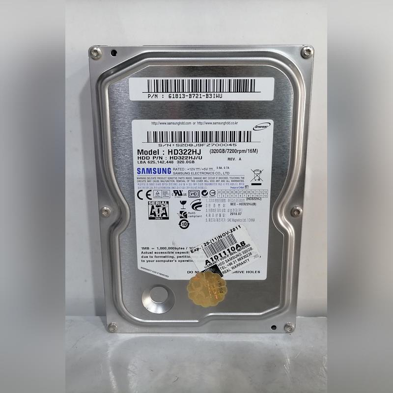 هارد برند 320 گیگ samsung سلامت 100%