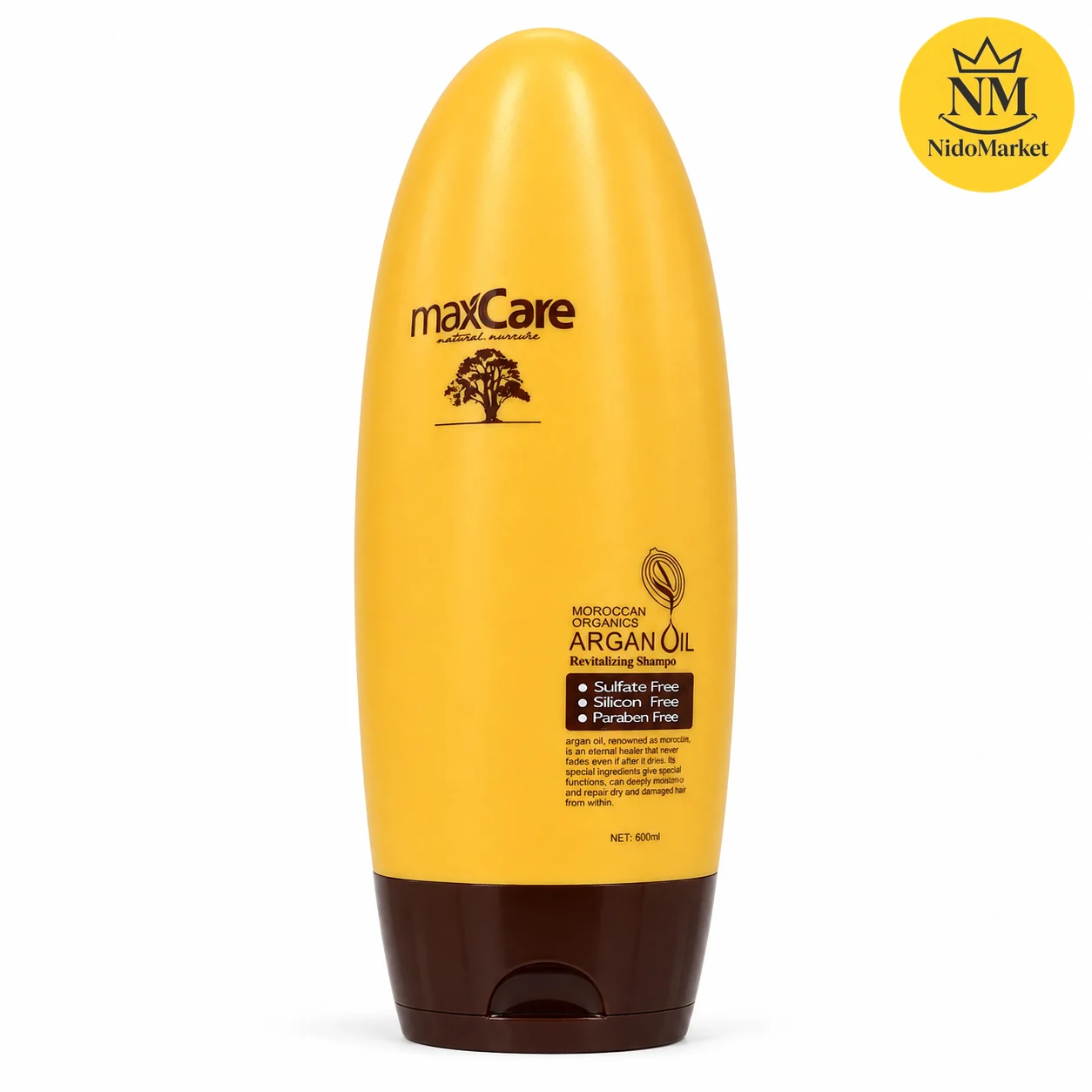 شامپو آرگان مکس کر 600 میل Moroccan Organics Argan Oil