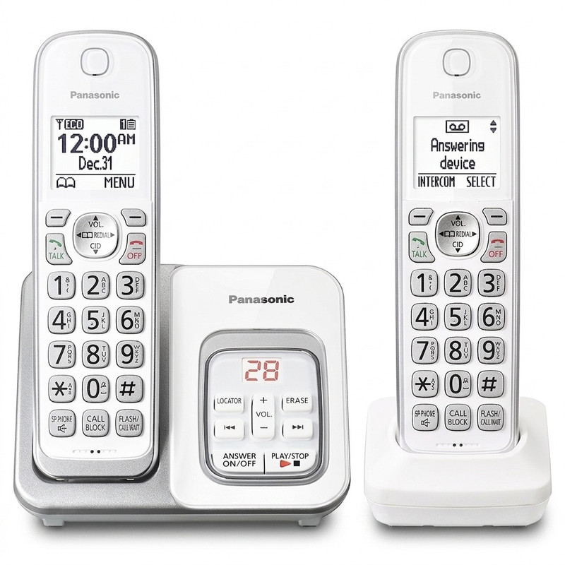 تلفن بی سیم پاناسونیک مدل KX-TGD532 - سفید