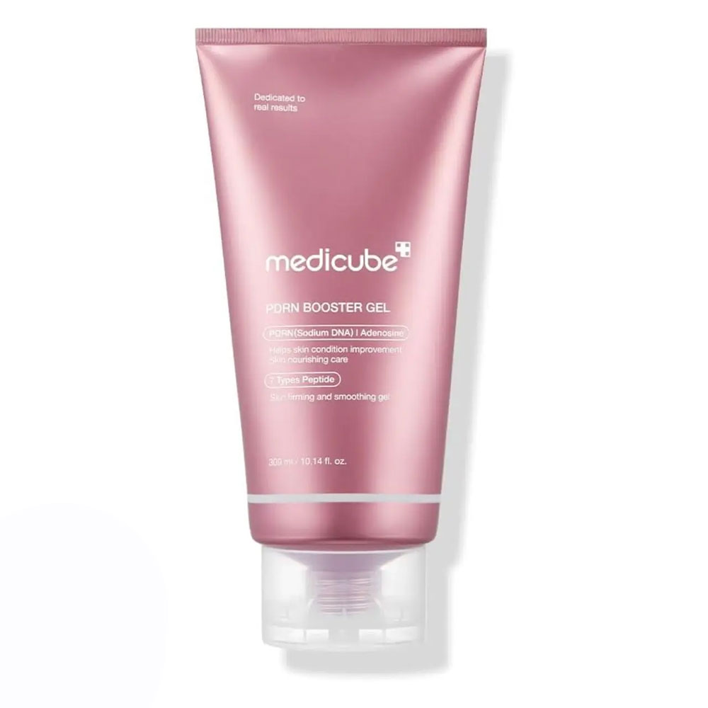 ژل بوستر ضد چروک و جوانساز PDRN مدی کیوب 300 میل(Medicube AGE-R PDRN Booster Gel)