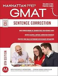 GMAT Sentence Correction Manhattan Prep