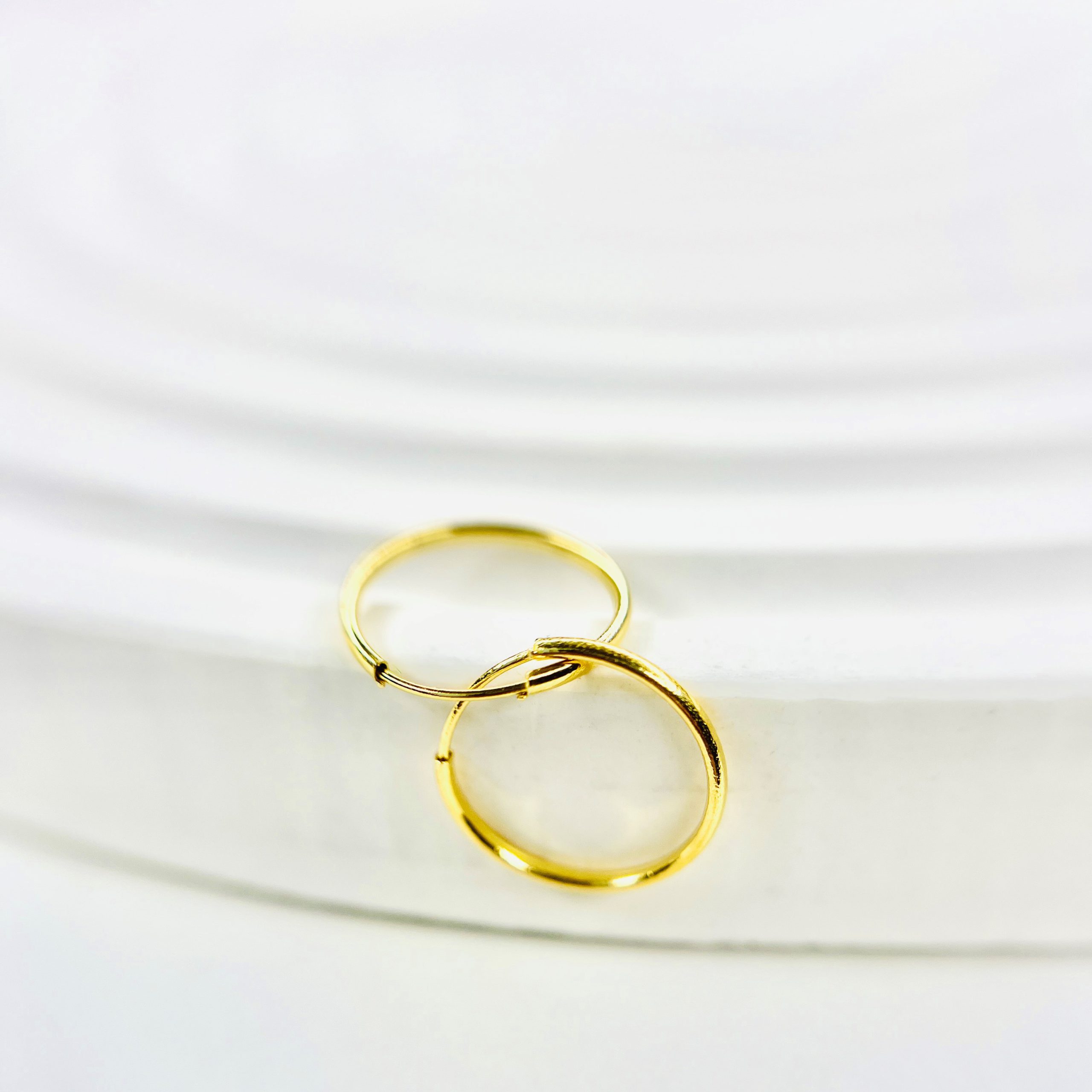گوشواره حلقه ای ریز