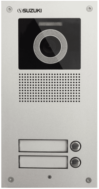 پنل جلو دری آیفون تصویری سوزوکی 2 واحده کارتی مدل   sz-2UDC-RF