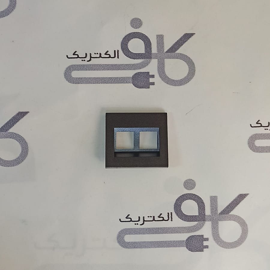 میانی مشکی سوکت شبکه دوقلو برلیان ایران الکتریک