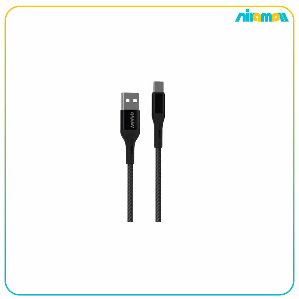 کابل گرین لاین مدل Braided Type-C به طول 3 متر