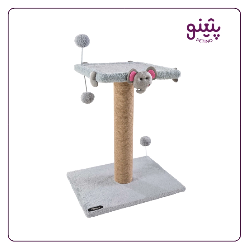 اسکرچر گربه دو طبقه عروسکدار نیناپت