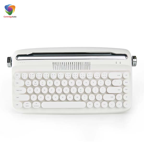 کیبورد بلوتوثی اکتو مدل B307 - سفید