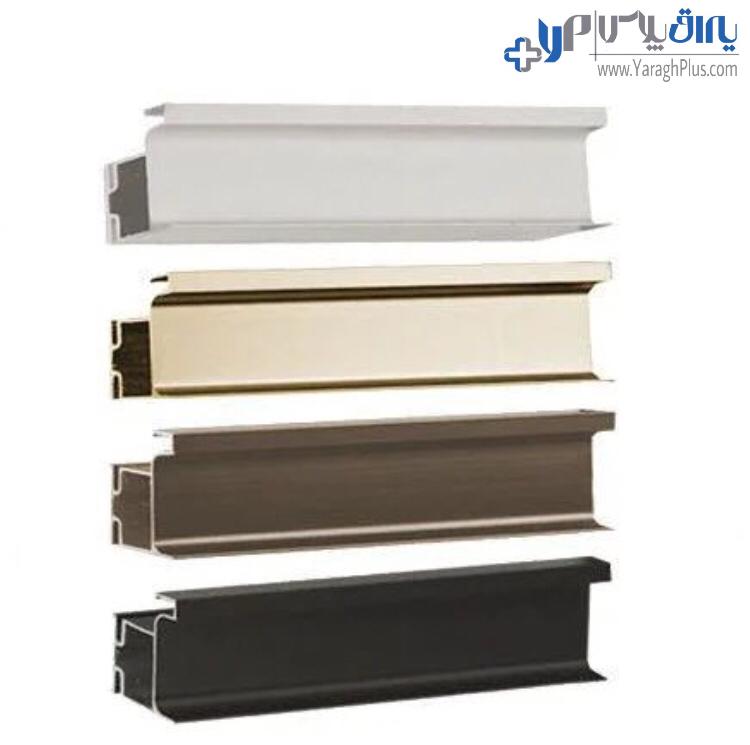 دستگیره شاخه‌ای مخفی L فرم کمدی 3 متری فانتونی L221 - L222 - L223 - L224