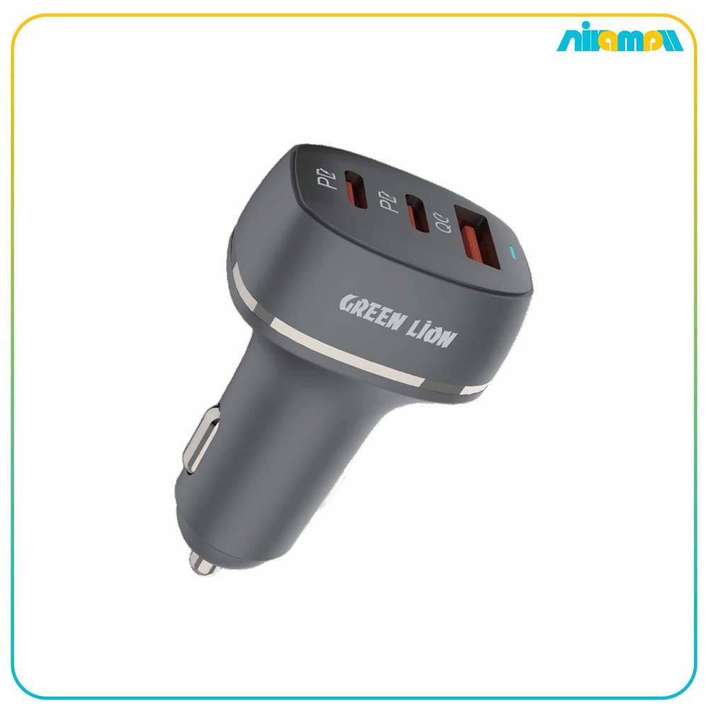 شارژر فندکی خودرو گرین لاین مدل Car Charger QC+PD 50W