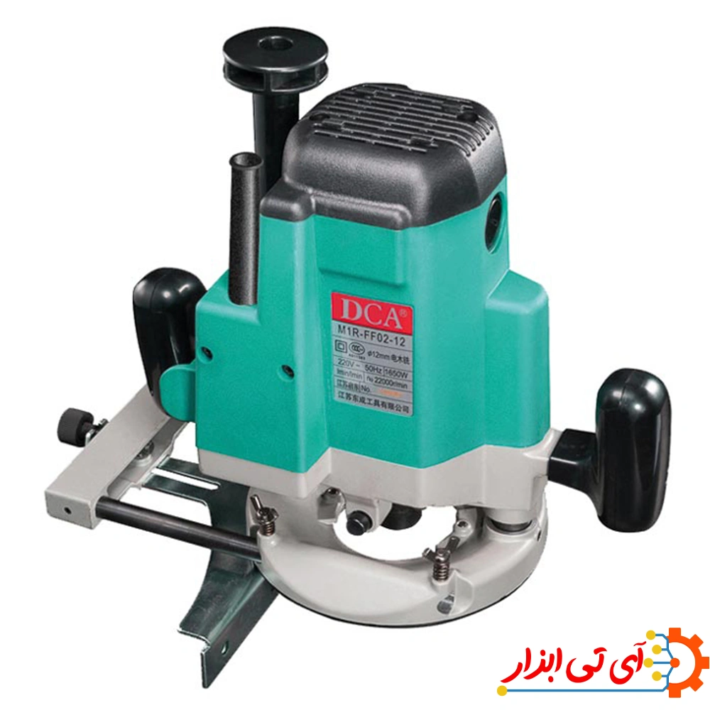 فرز نجاری بزرگ 12 میلیمتری 1850 وات دی سی ای مدل AMR02-12