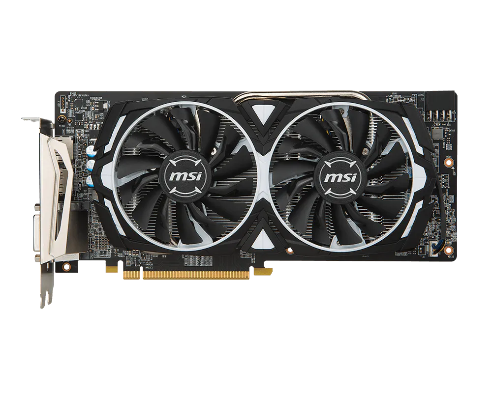 کارت گرافیک ام اس آی مدل RX 580 Armor حافظه 8 گیگابایت استوک