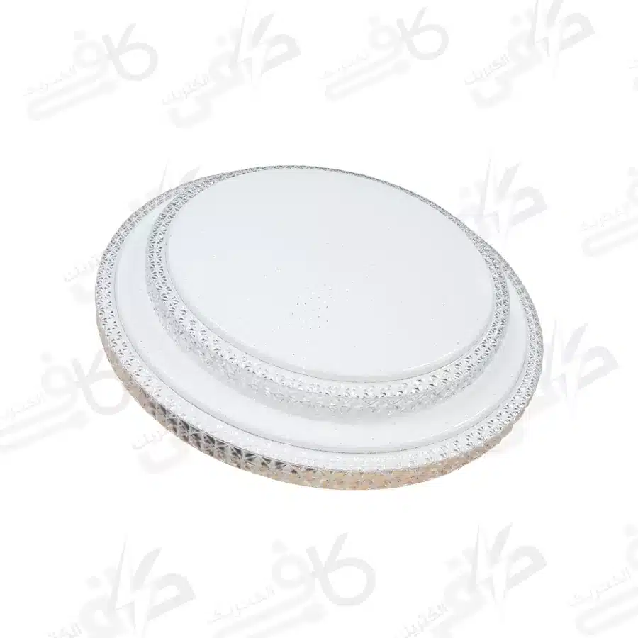 چراغ سقفی ریموت دار کد 801 پلاس 100 وات آلما