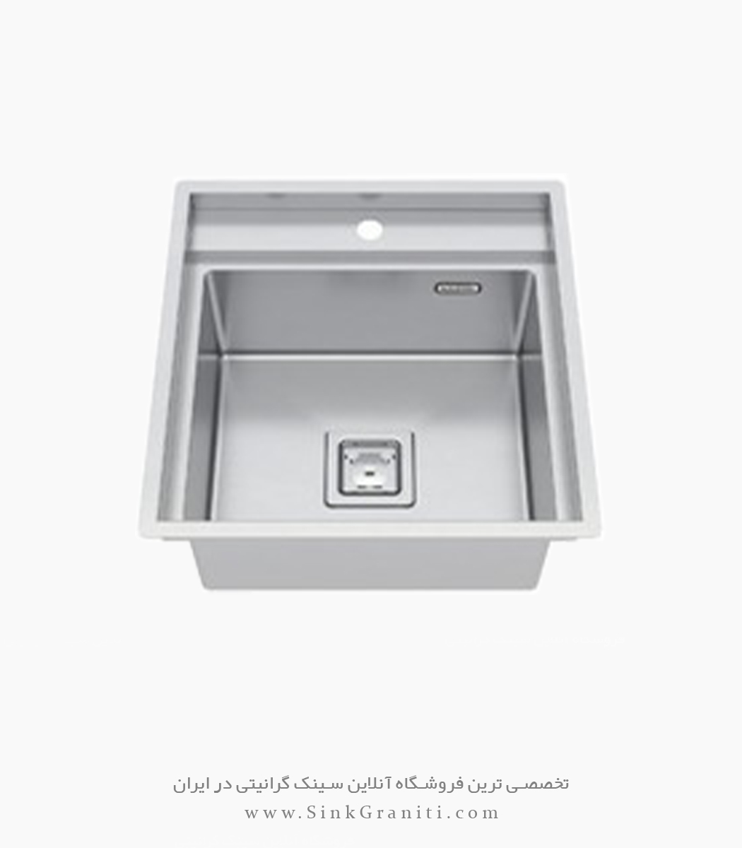 سینک ایلیا استیل مدل 6060 سایز 50 دوپله