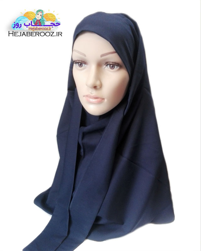 مقنعه مدل دانشجویی کراواتی